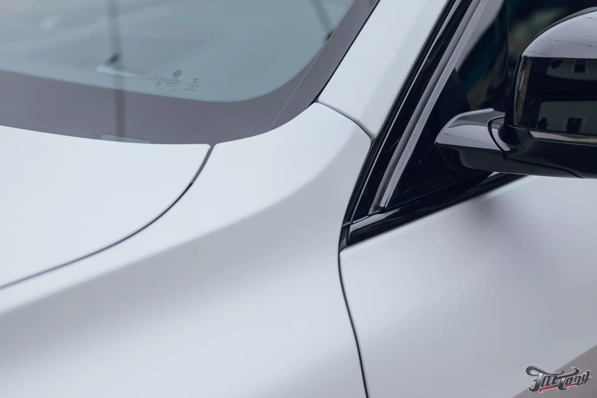 BMW X7. Оклейка в матовый полиуретан. Детейлинг